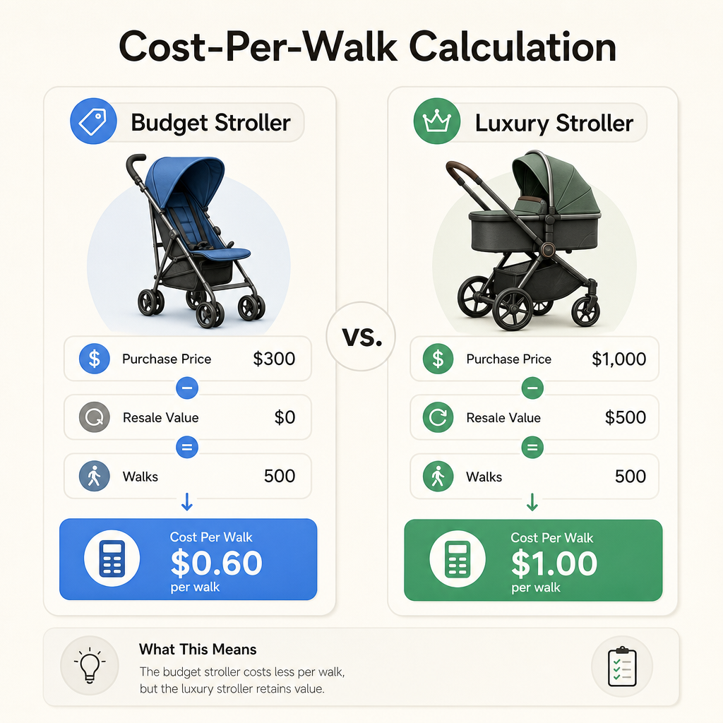Cost-Per-Walk Infographic